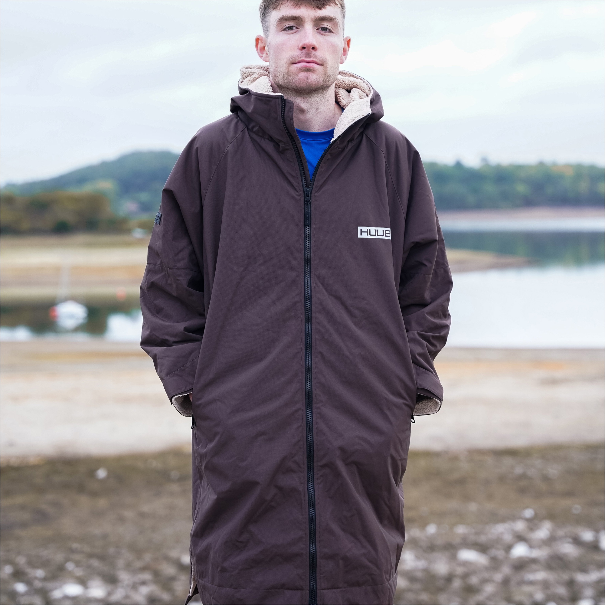 2026 HUUB Changing Robe CRCBB - Chocolate / Oatmeal